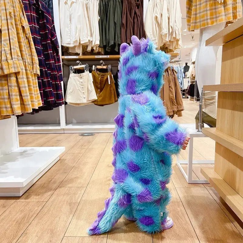 Cute Animal Baby Jumpsuit With Hooded Zipper - Blade & Thread