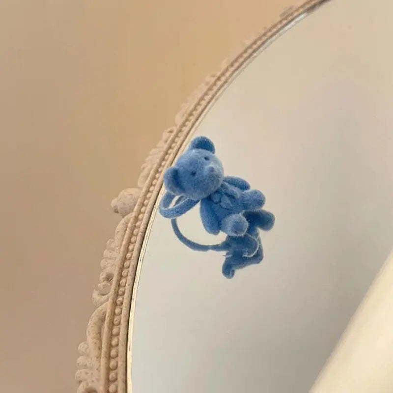 Cute Plush Bear Pendant Necklace Collar Jewelry - Blade & Thread