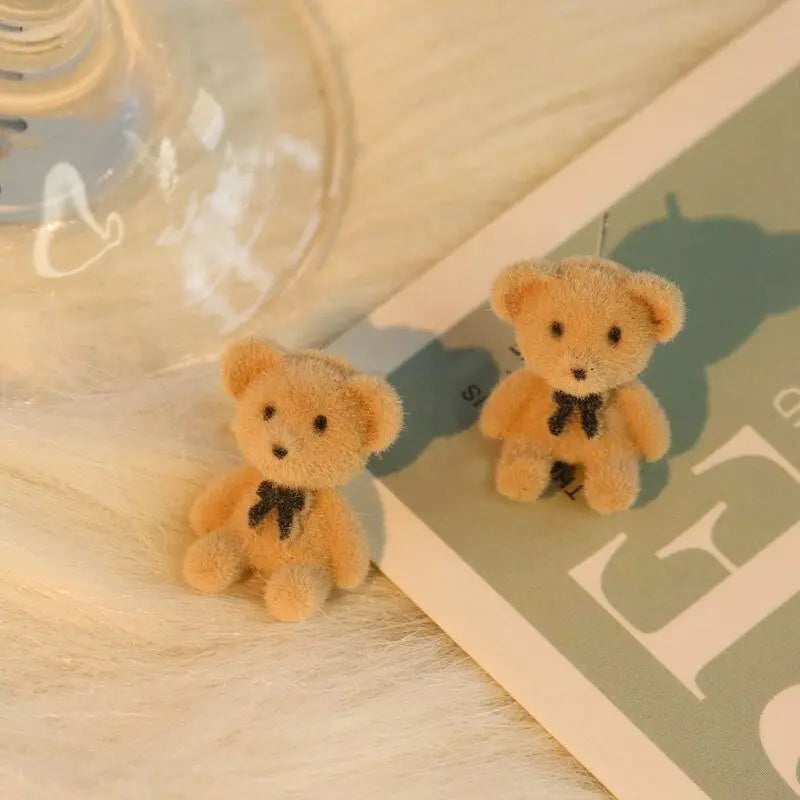 Cute Plush Bear Pendant Necklace Collar Jewelry - Blade & Thread