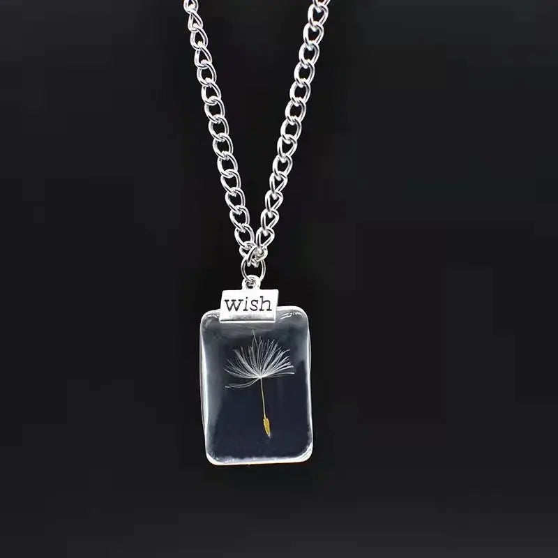 dandelion necklace - Blade & Thread
