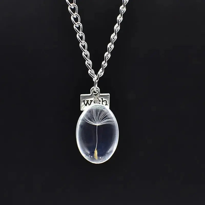 dandelion necklace - Blade & Thread