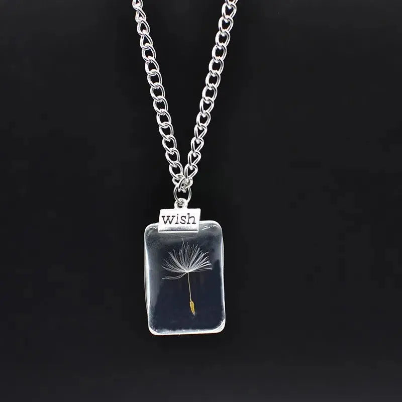 dandelion necklace - Blade & Thread