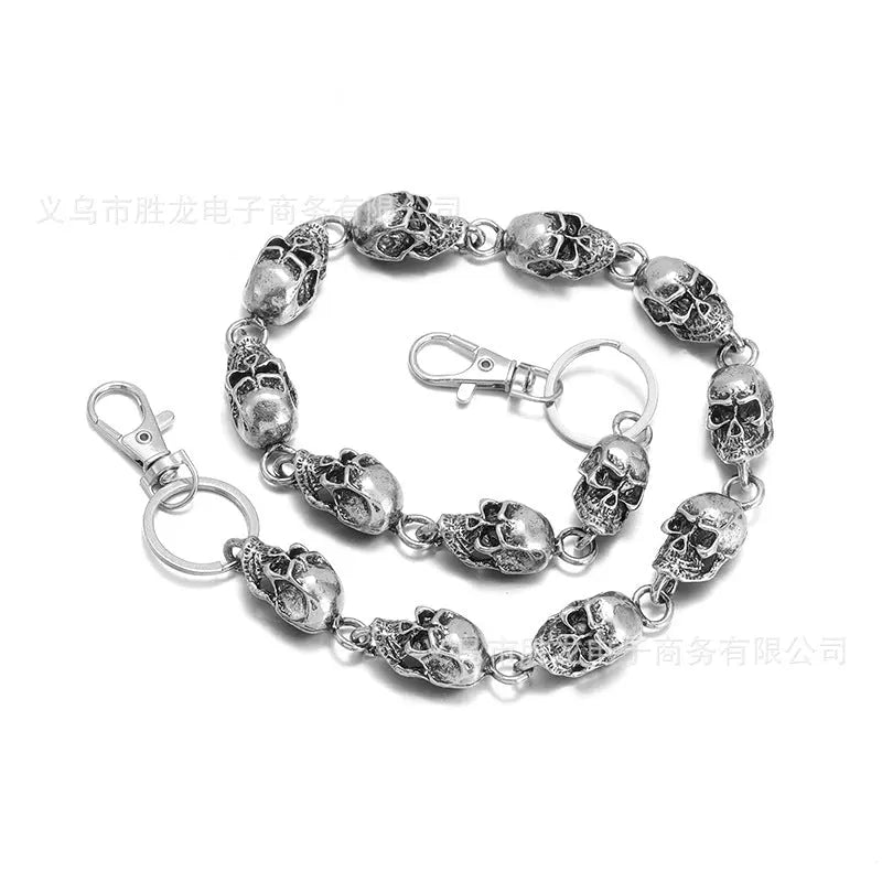 dark skull chain - Blade & Thread