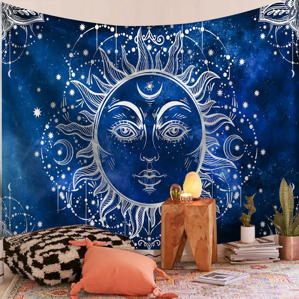 Decorative Cloth Tapestry Background Cloth Bedroom Living Room Hanging Cloth Wall Hanging - Blade & Thread