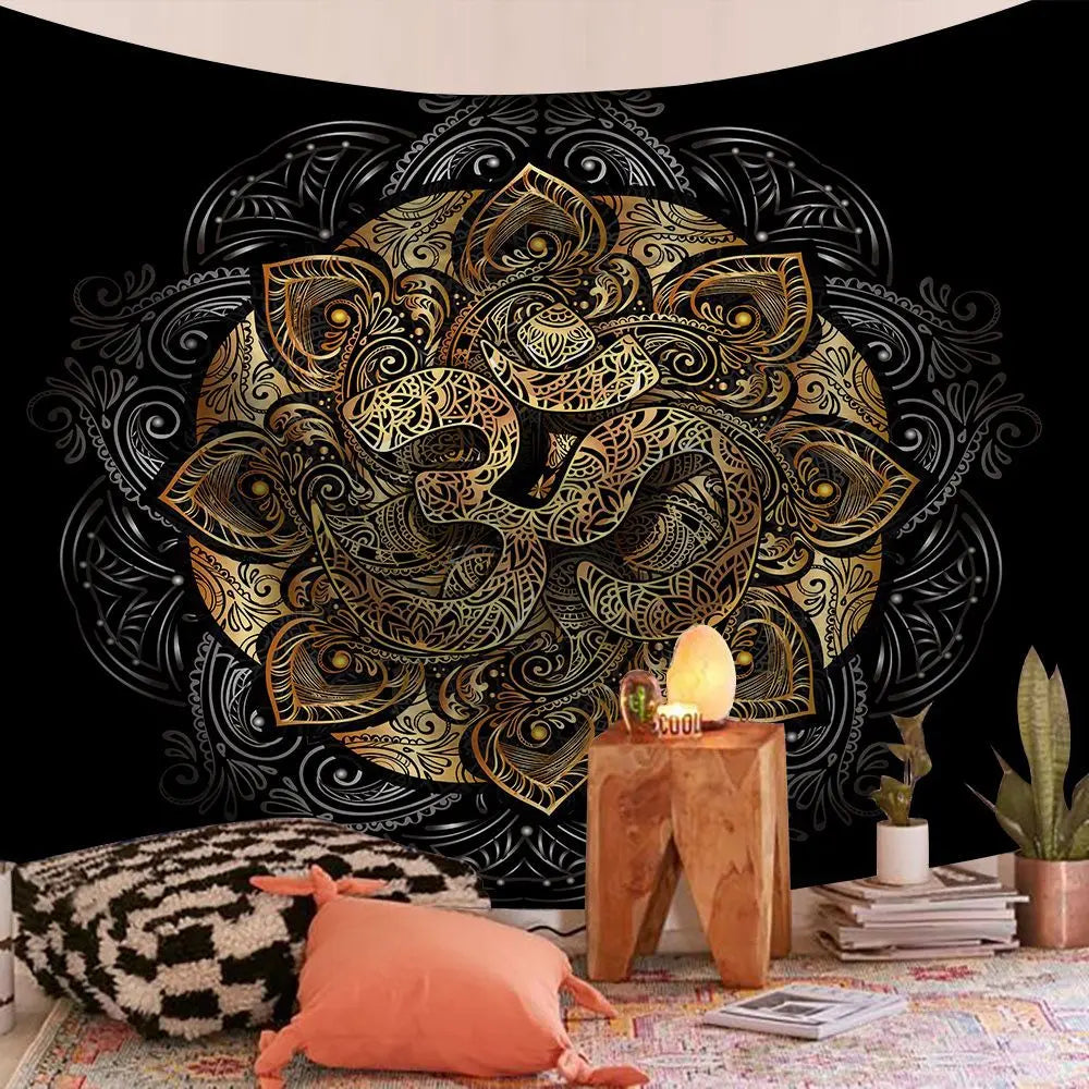 Decorative Cloth Tapestry Background Cloth Bedroom Living Room Hanging Cloth Wall Hanging - Blade & Thread