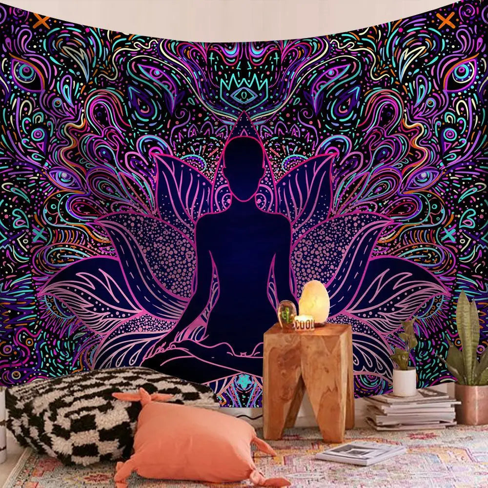 Decorative Cloth Tapestry Background Cloth Bedroom Living Room Hanging Cloth Wall Hanging Any Means Necessary Clothing