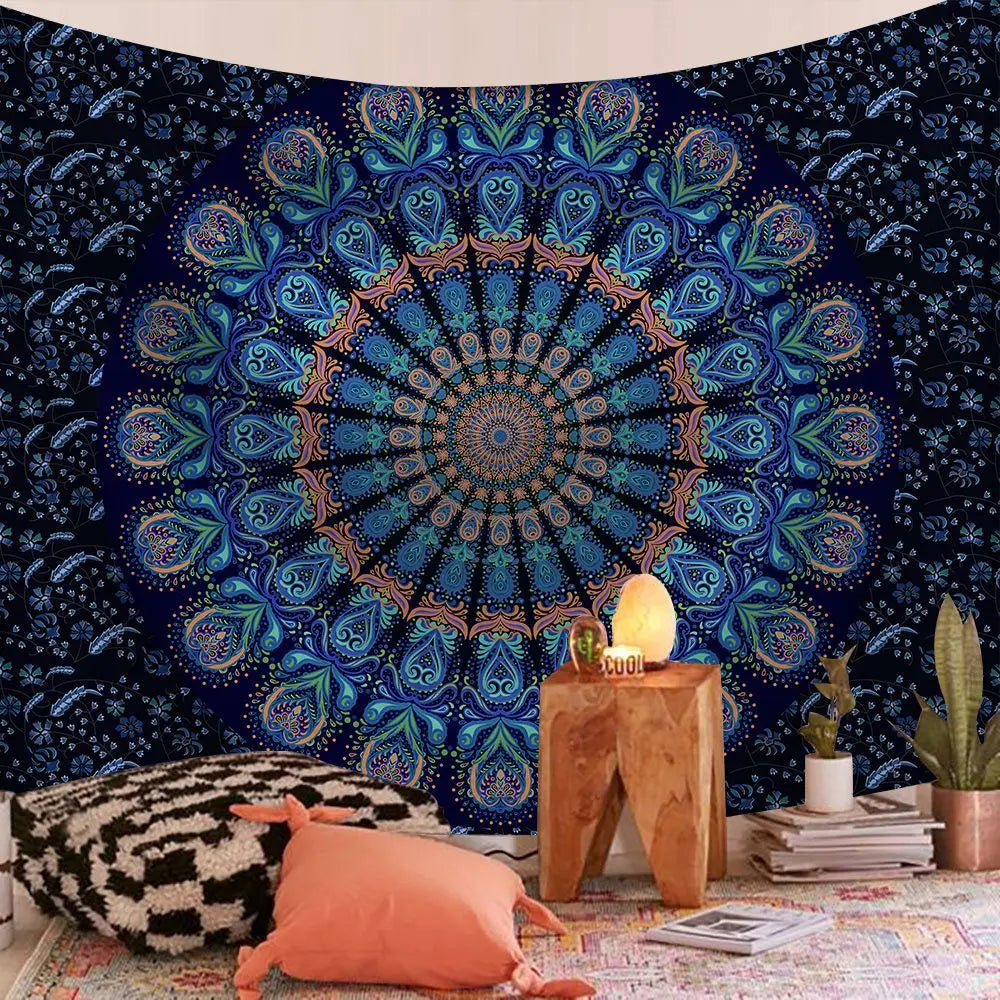 Decorative Cloth Tapestry Background Cloth Bedroom Living Room Hanging Cloth Wall Hanging - Blade & Thread