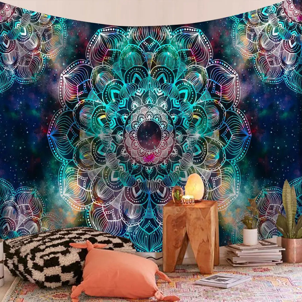 Decorative Cloth Tapestry Background Cloth Bedroom Living Room Hanging Cloth Wall Hanging - Blade & Thread