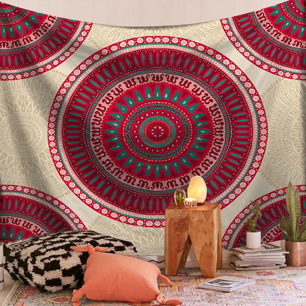 Decorative Cloth Tapestry Background Cloth Bedroom Living Room Hanging Cloth Wall Hanging - Blade & Thread