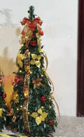 Decorative Foldable Colorful Spiral Christmas Tree - Blade & Thread