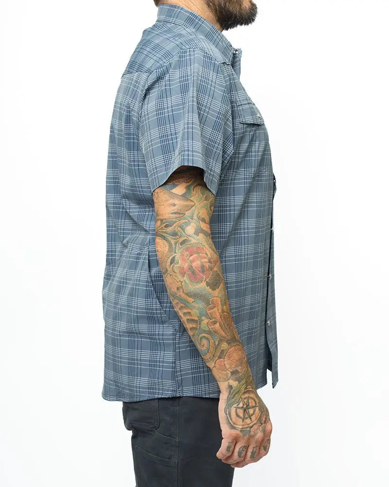 Deke SS Shirt - Dusty Royal - Blade & Thread