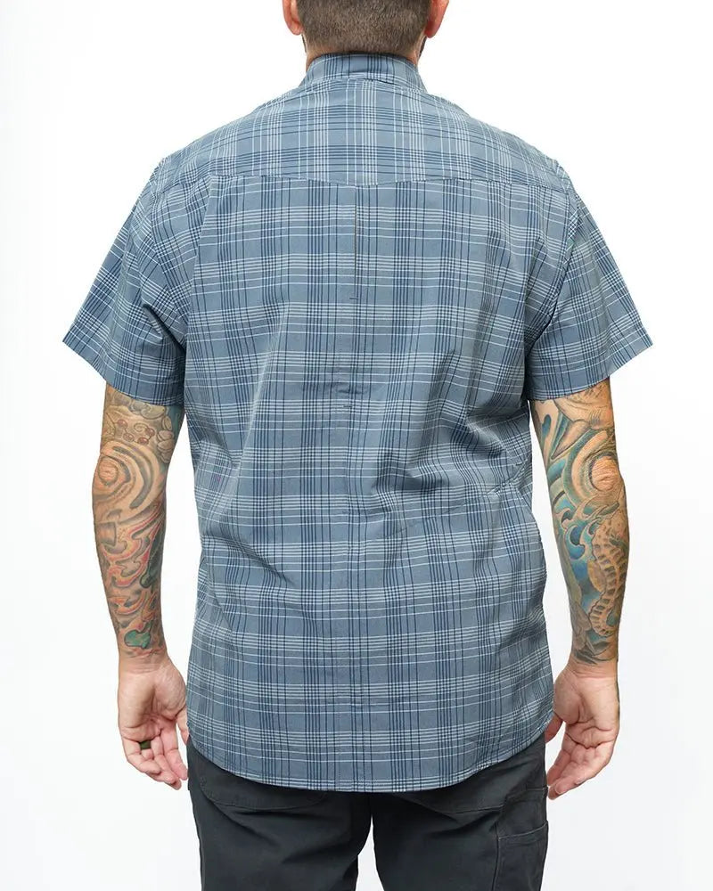 Deke SS Shirt - Dusty Royal - Blade & Thread