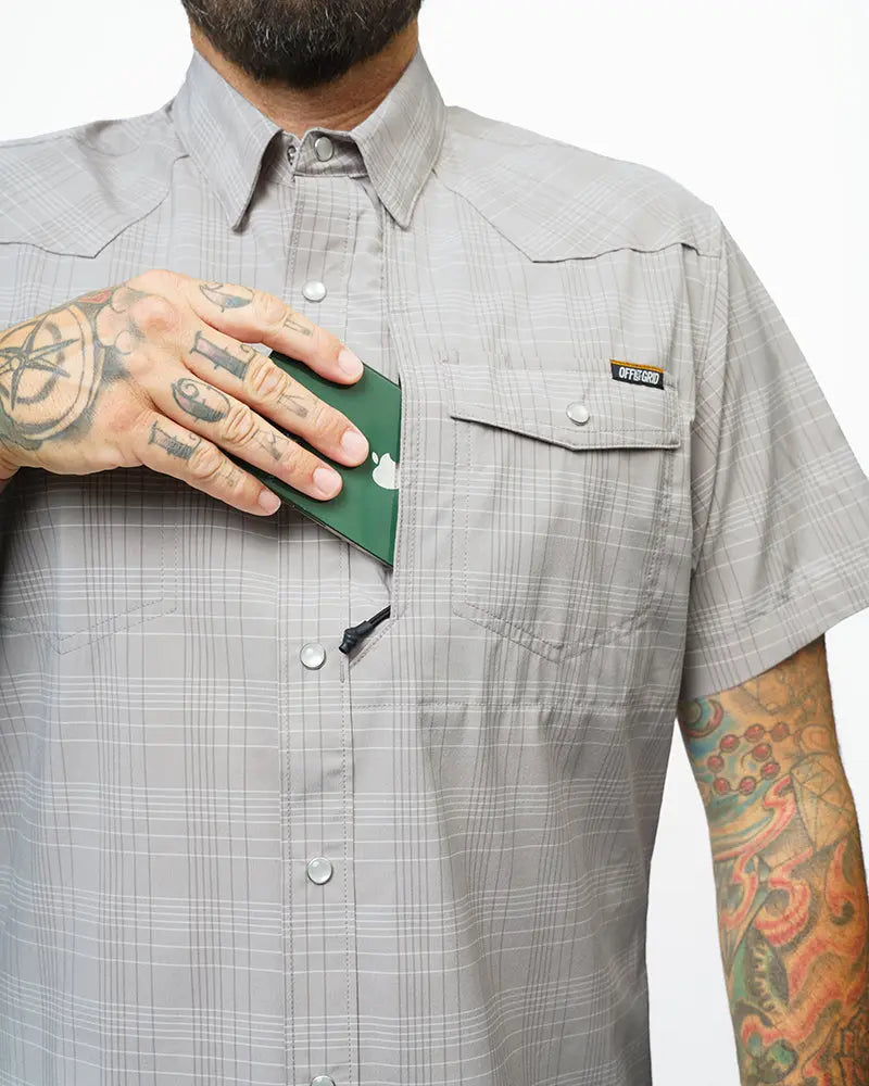 Deke SS Shirt - Storm Grey Off The Grid Surplus