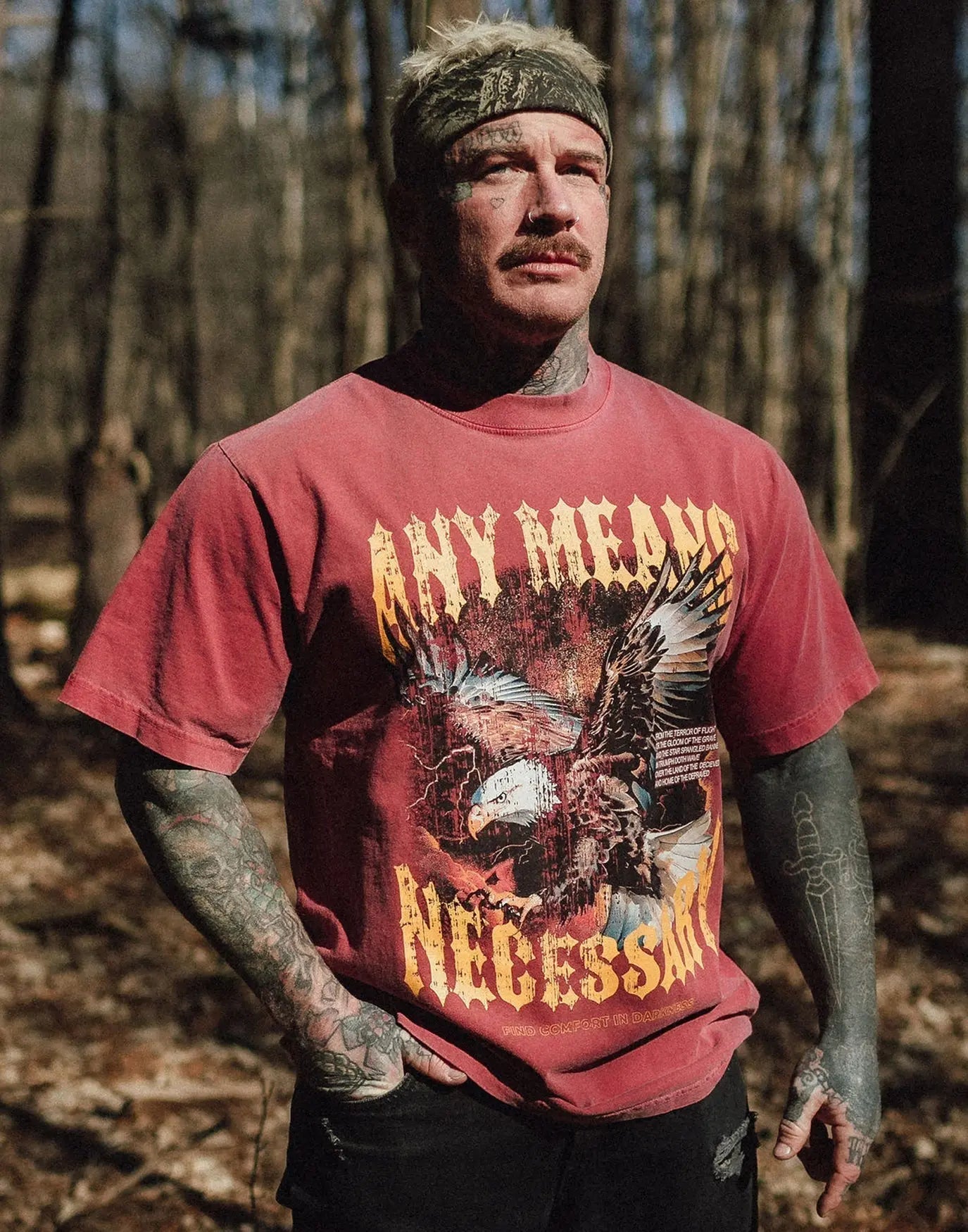Depraved T-Shirt Clay Red - Blade & Thread