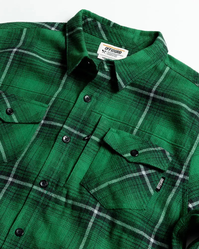 Destroyer Flannel - Fairway - Blade & Thread