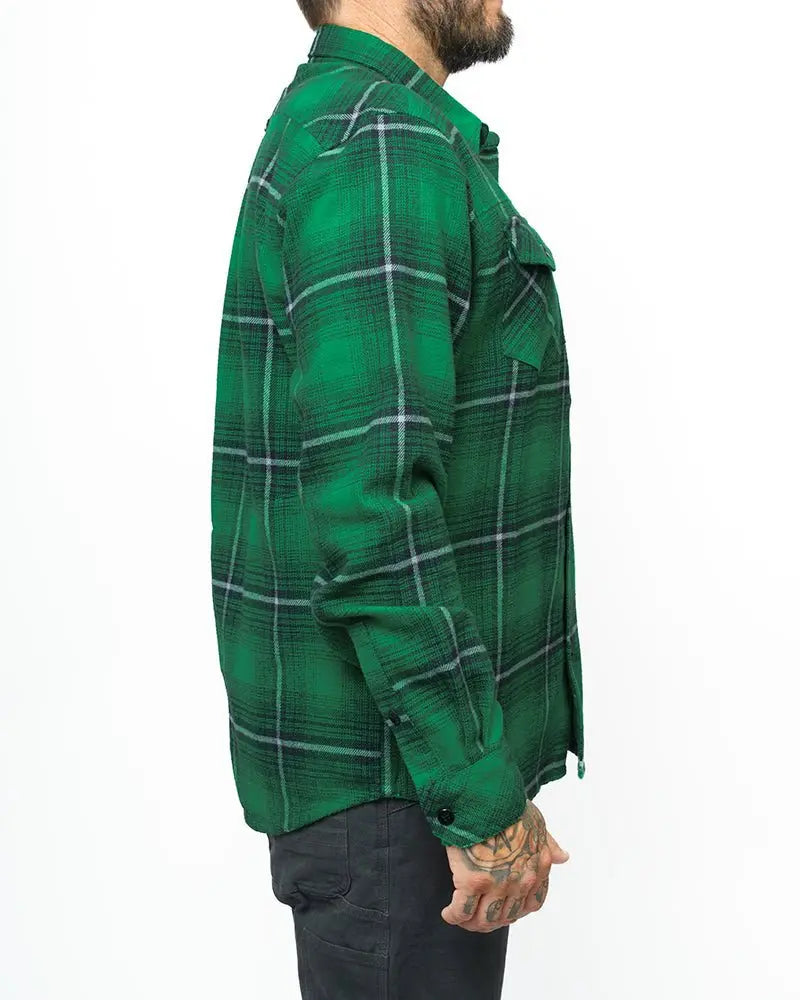 Destroyer Flannel - Fairway - Blade & Thread
