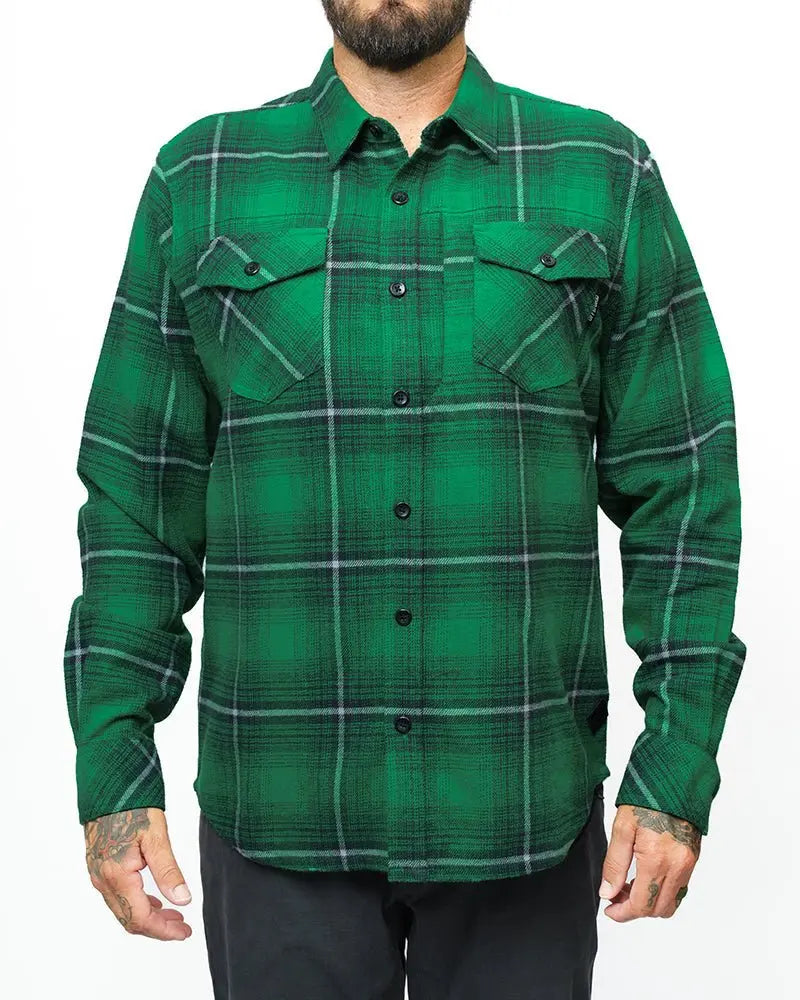 Destroyer Flannel - Fairway - Blade & Thread