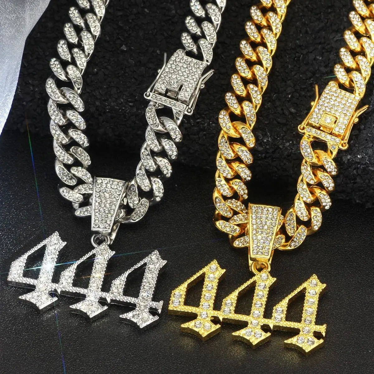 Diamond 444 necklace - Blade & Thread