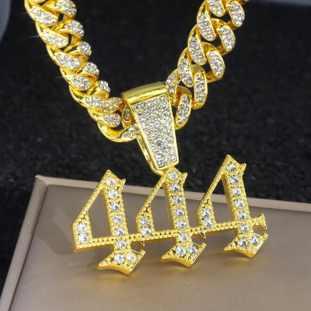 Diamond 444 necklace - Blade & Thread