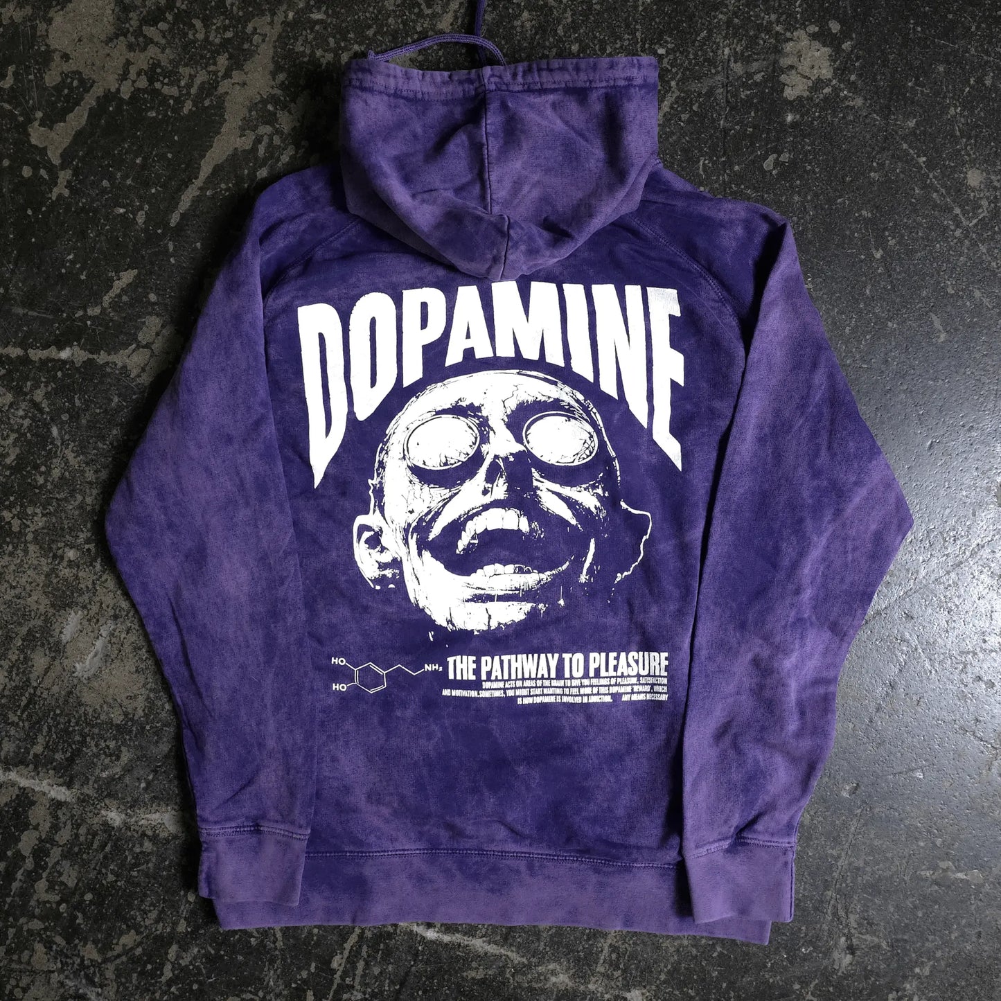 Dopamine Pullover Hoodie Vintage Purple - Blade & Thread