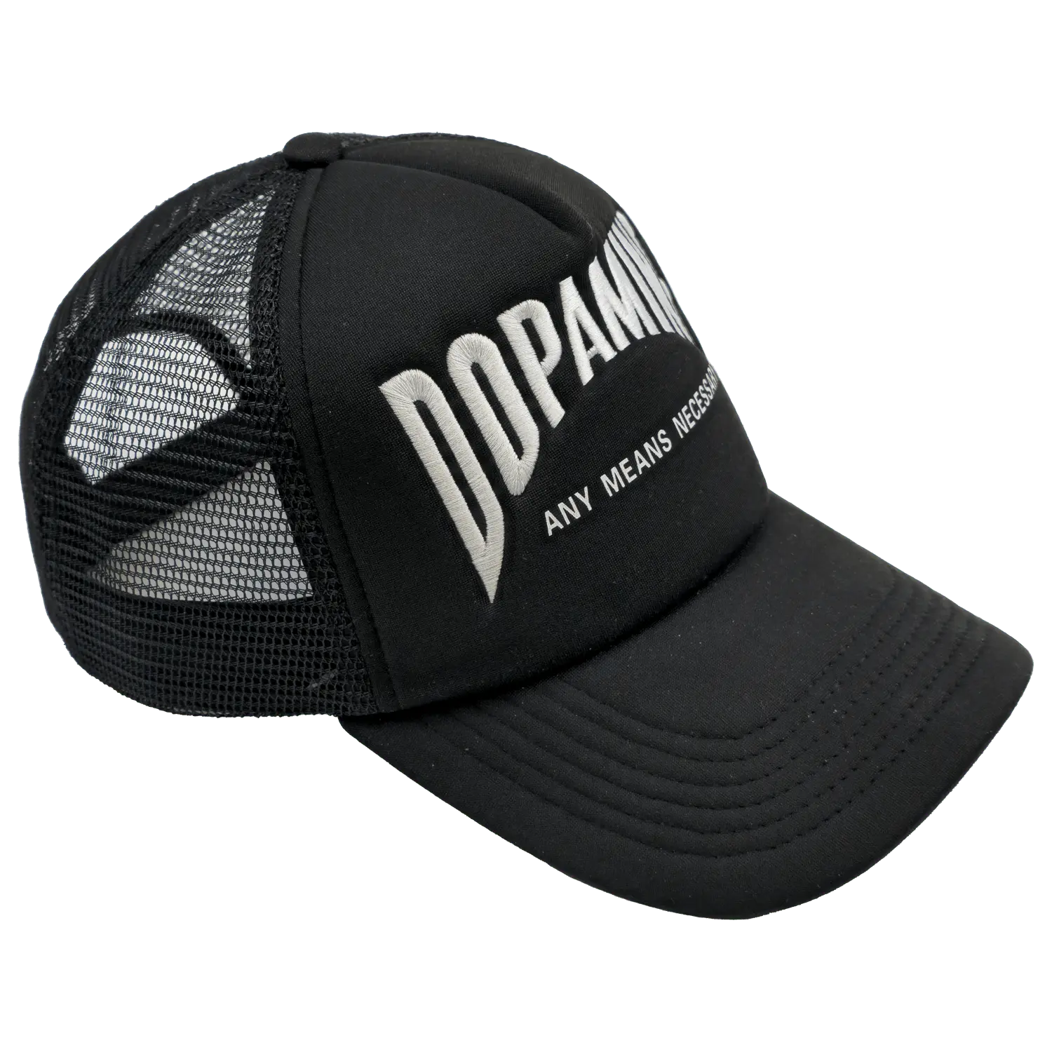 Dopamine Trucker Hat Black - Blade & Thread