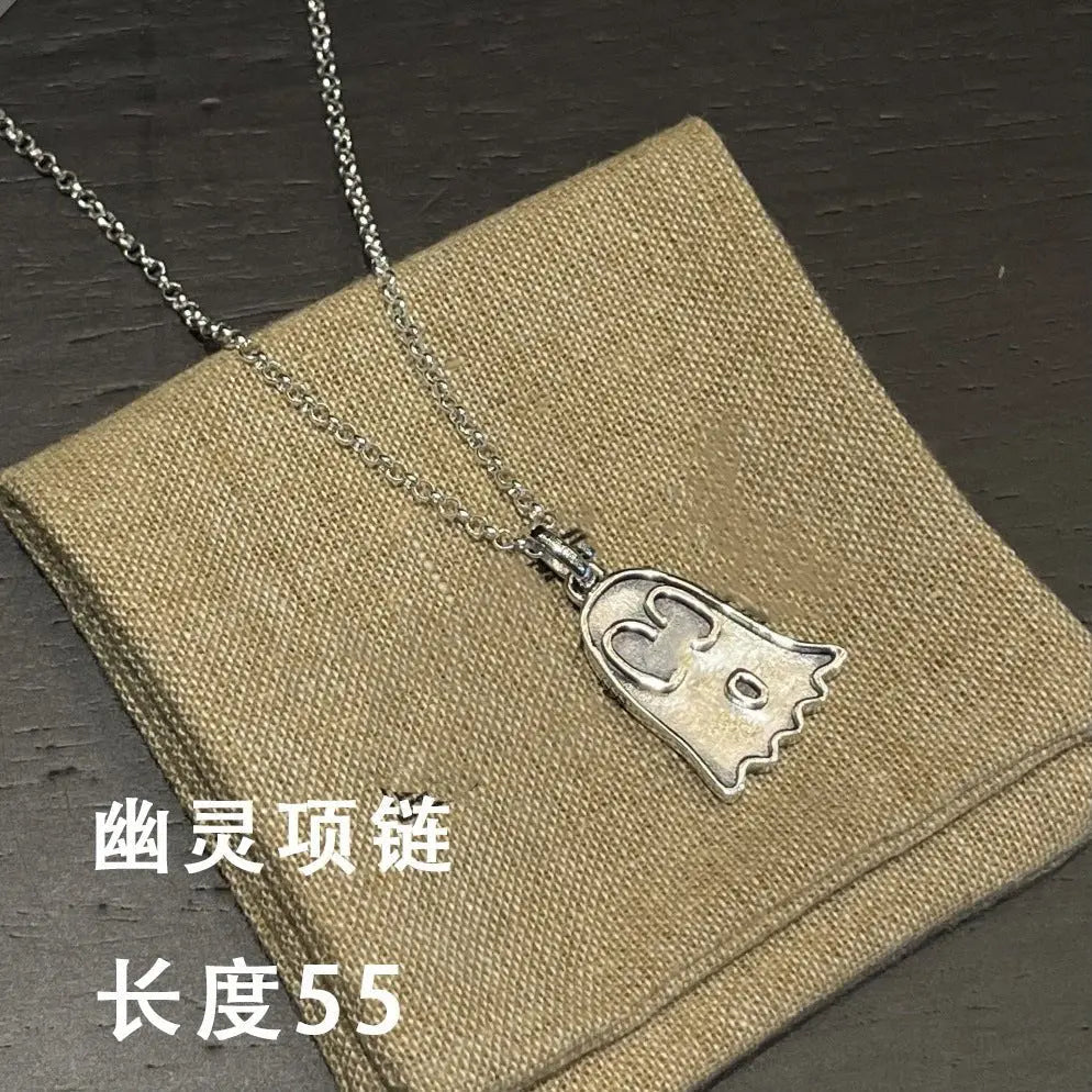 Double G necklace elf couple pendant - Blade & Thread