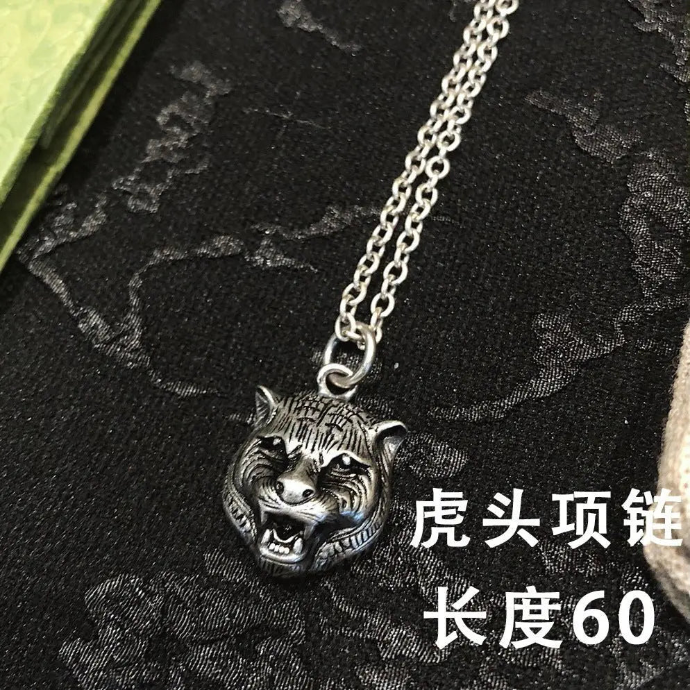 Double G necklace elf couple pendant - Blade & Thread