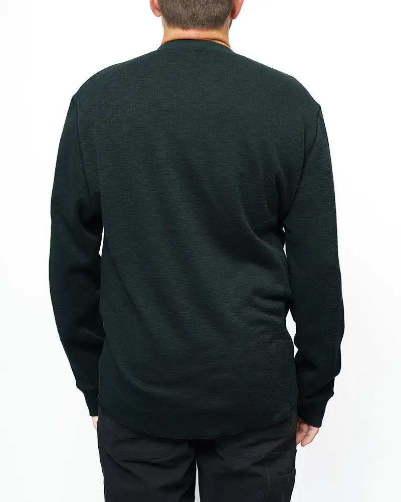 Draper Henley - Vintage Black - Blade & Thread
