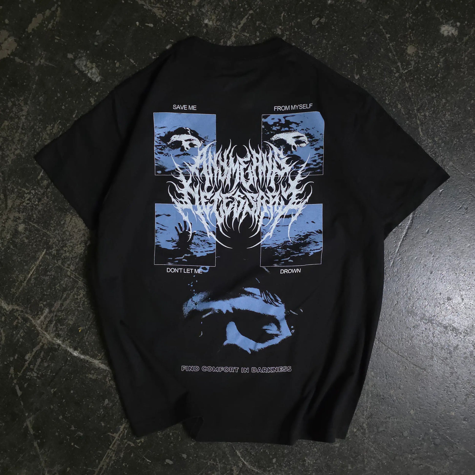 Drown T-Shirt Any Means Necessary Clothing