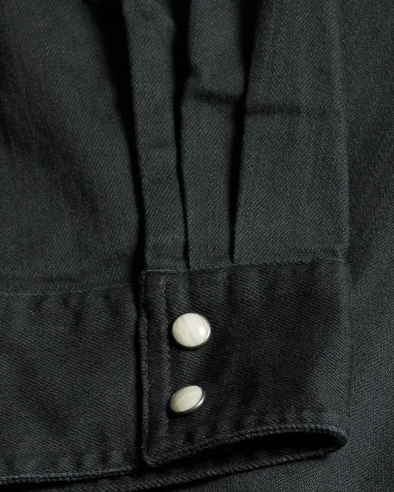 Earl Denim Shirt - Vintage Black - Blade & Thread