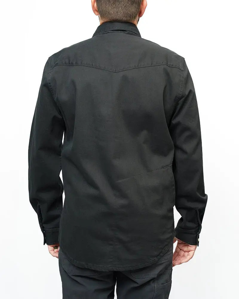 Earl Denim Shirt - Vintage Black - Blade & Thread
