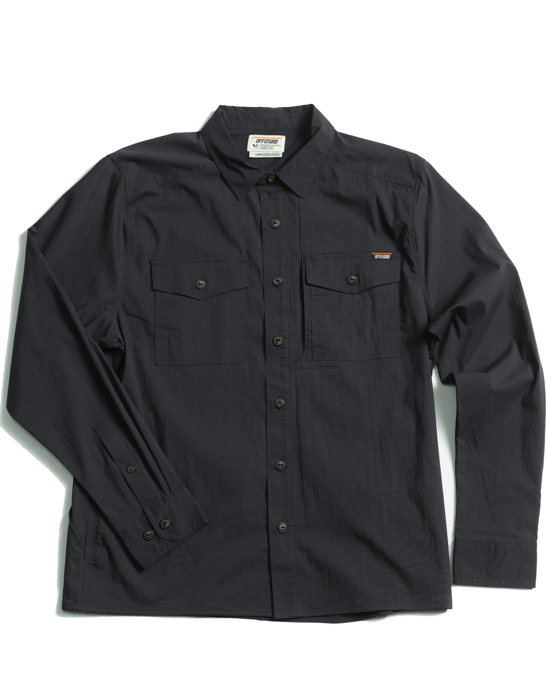 Echo Bravo LS Shirt - Vintage Black Off The Grid Surplus