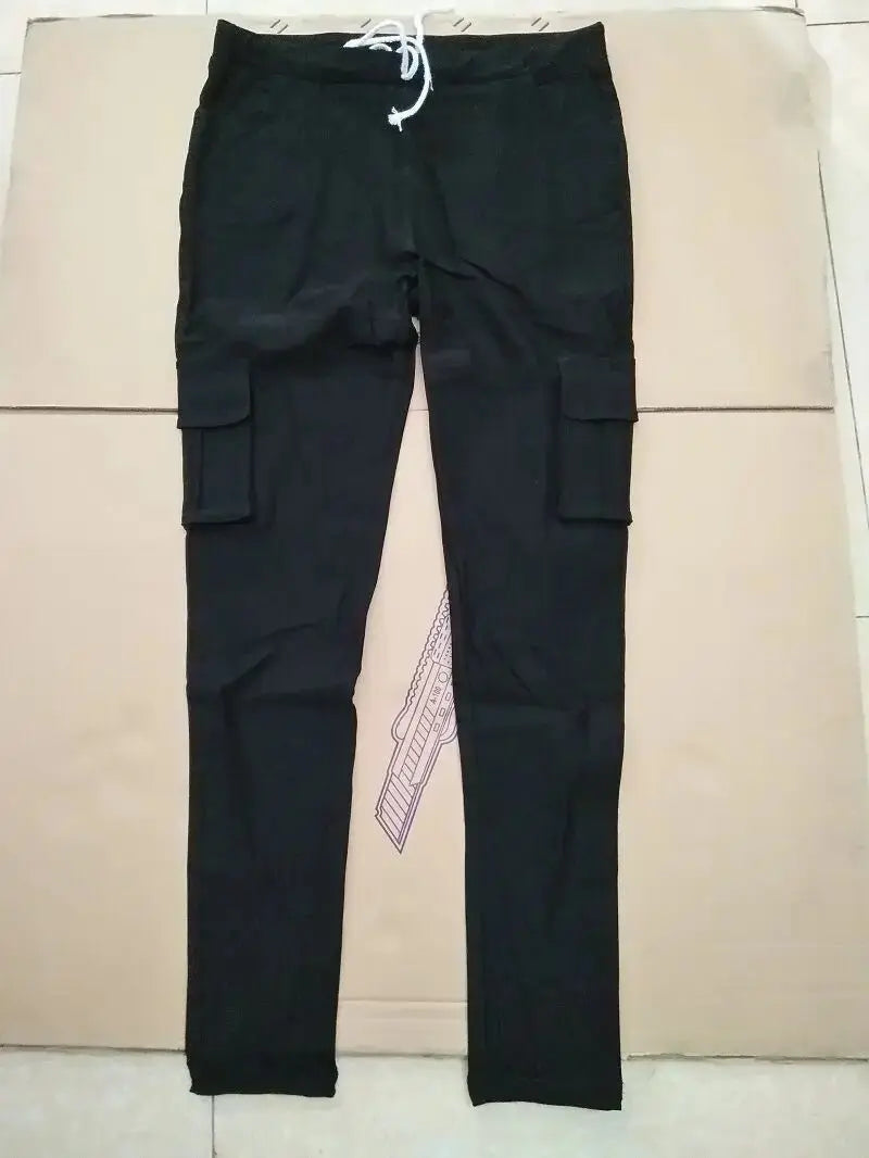Elegant Elastic Women Pants Oversize Drawstring Long Pencil Pants - Blade & Thread