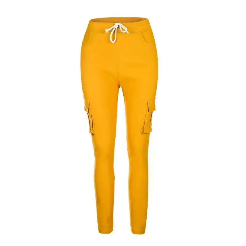 Elegant Elastic Women Pants Oversize Drawstring Long Pencil Pants - Blade & Thread