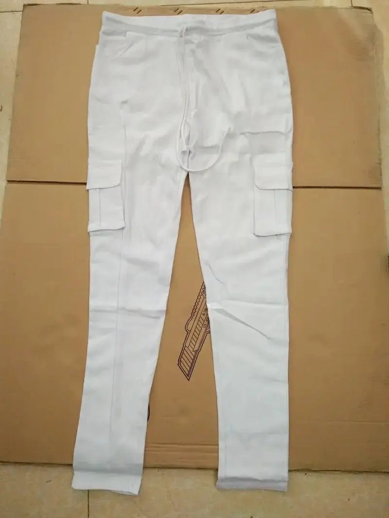 Elegant Elastic Women Pants Oversize Drawstring Long Pencil Pants - Blade & Thread