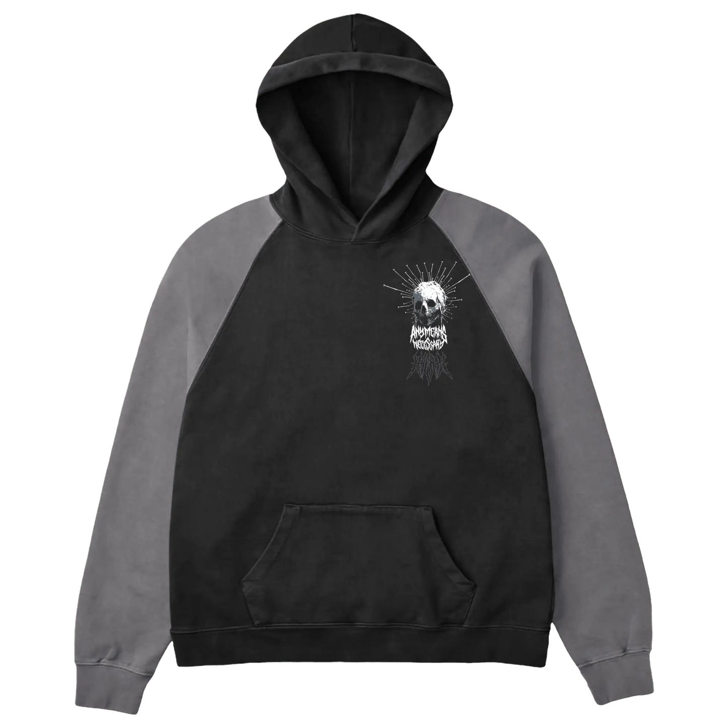 Empty Pullover Hoodie Black/Cement - Blade & Thread