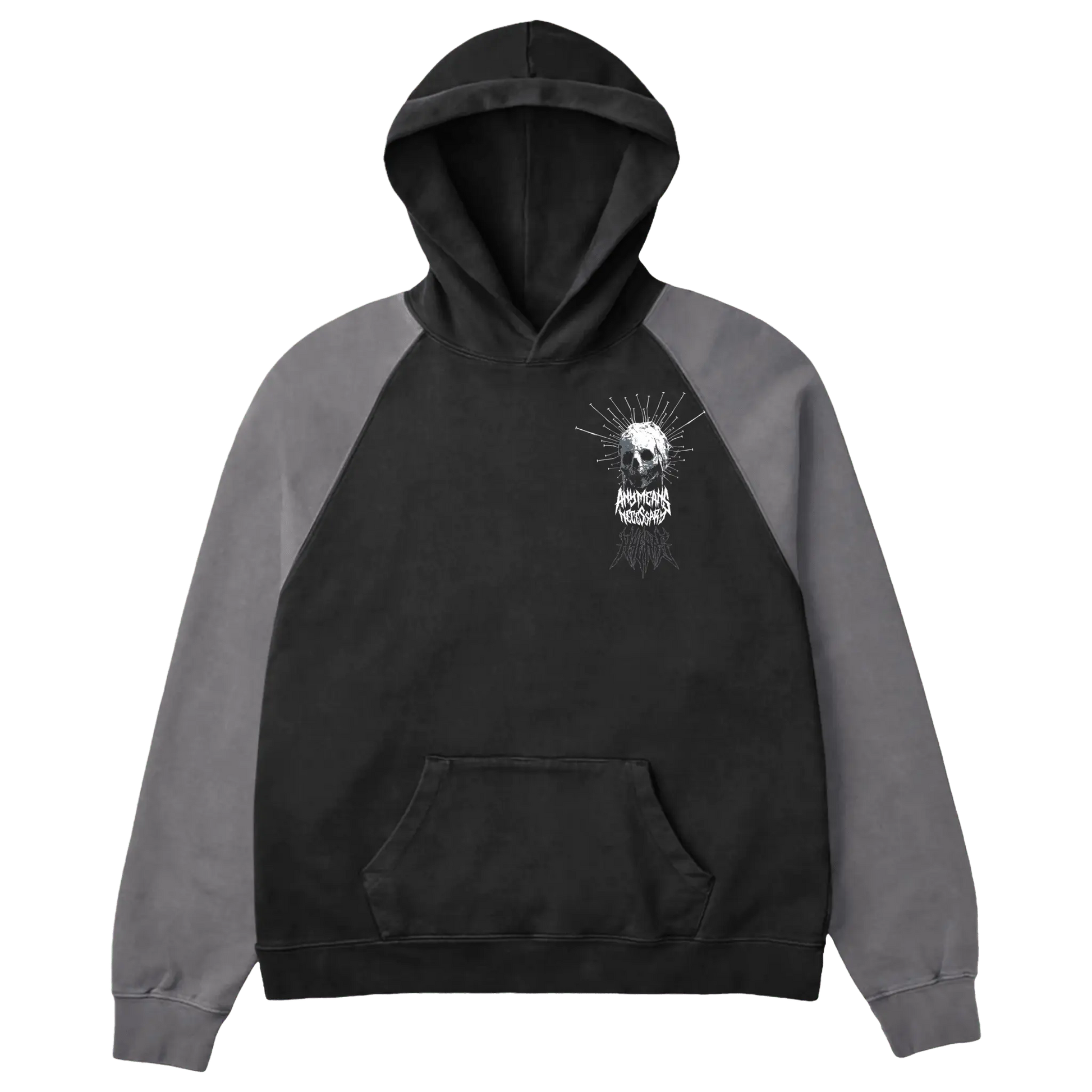 Empty Pullover Hoodie Black/Cement - Blade & Thread