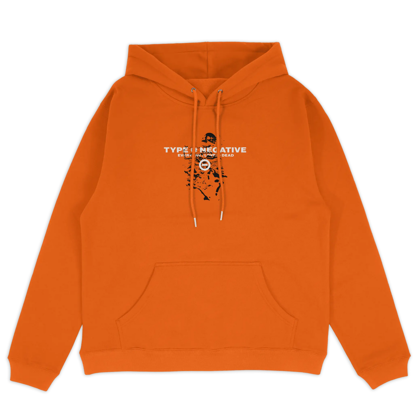 Everyone I Love Is Dead Pullover Hoodie Orange - Blade & Thread