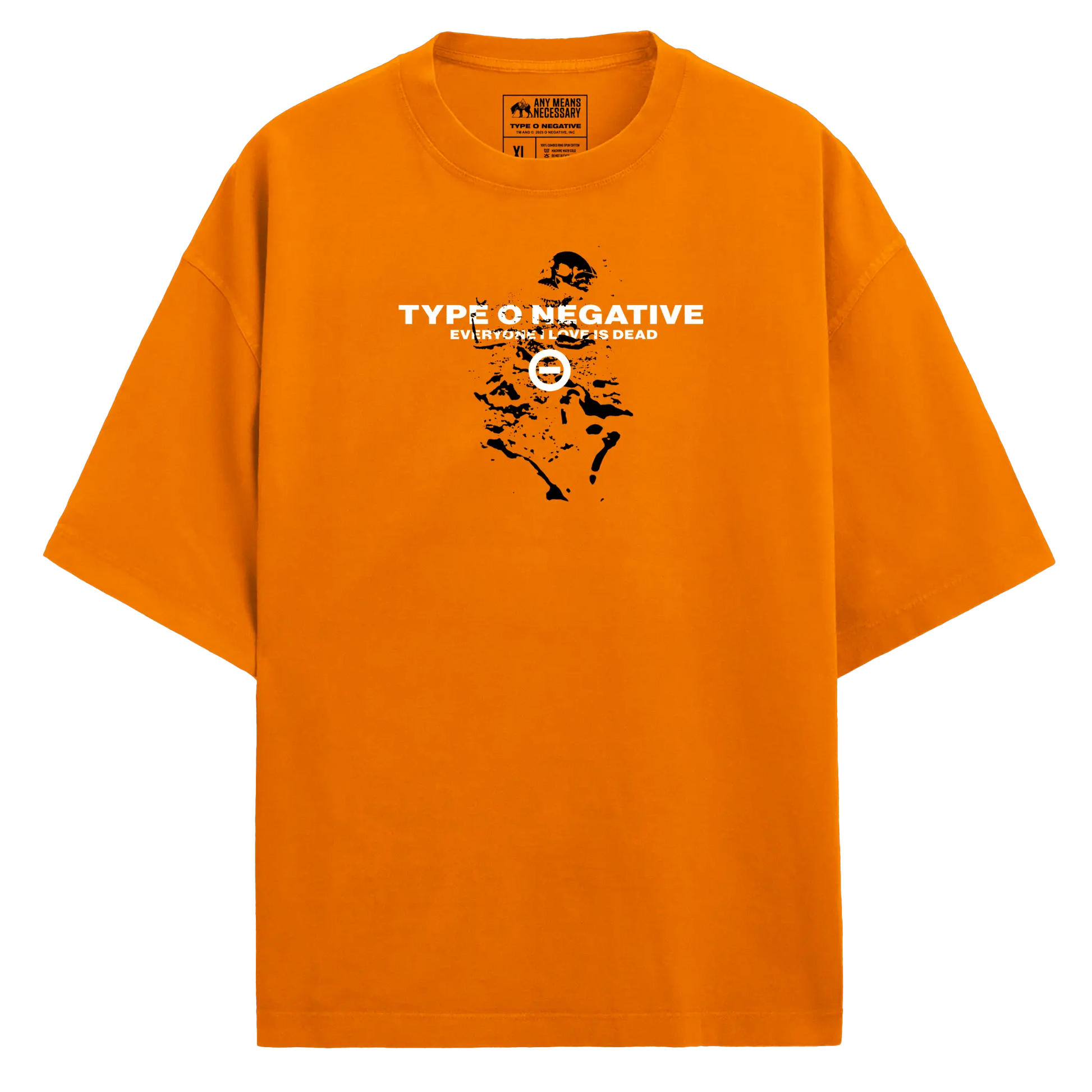 Everyone I Love Is Dead T-Shirt Orange - Blade & Thread