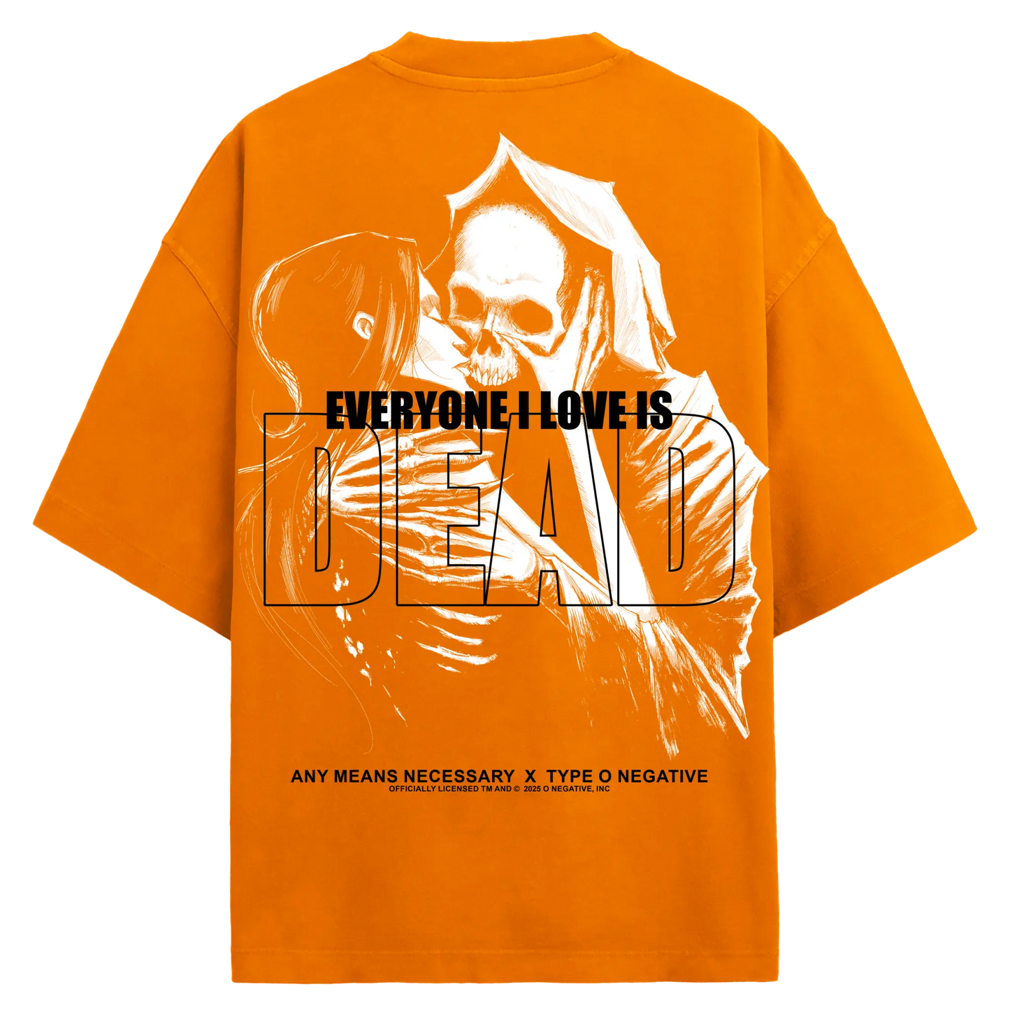 Everyone I Love Is Dead T-Shirt Orange - Blade & Thread