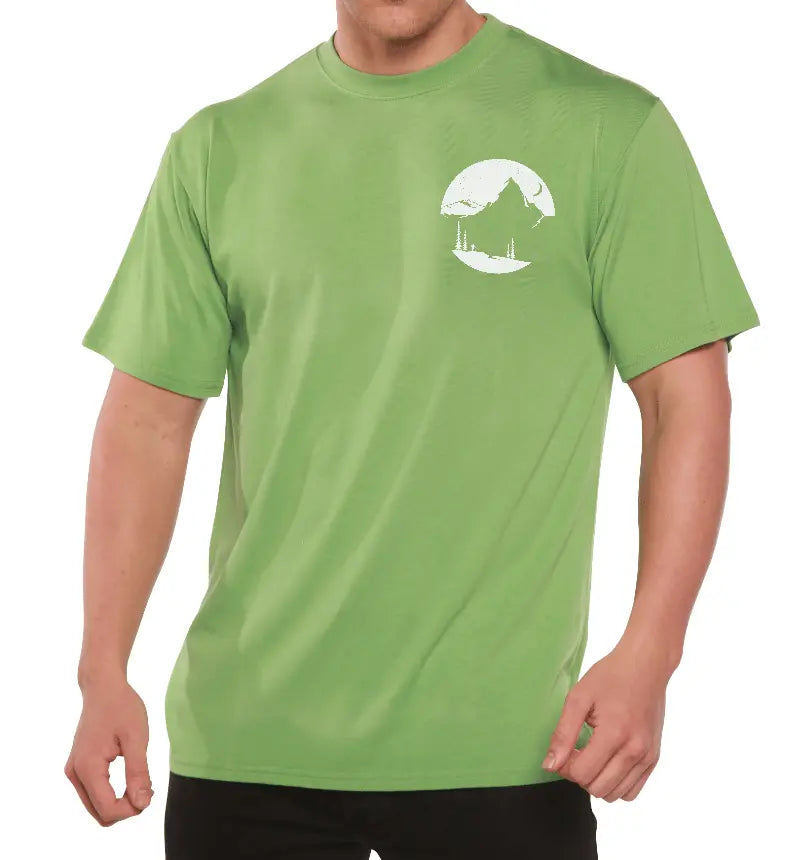 Explore More Men's Bamboo Viscose/Organic Cotton Printed T-Shirt - Blade & Thread