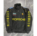 F1 Racing Jacket - Vintage Style Embroidered Outerwear - Blade & Thread