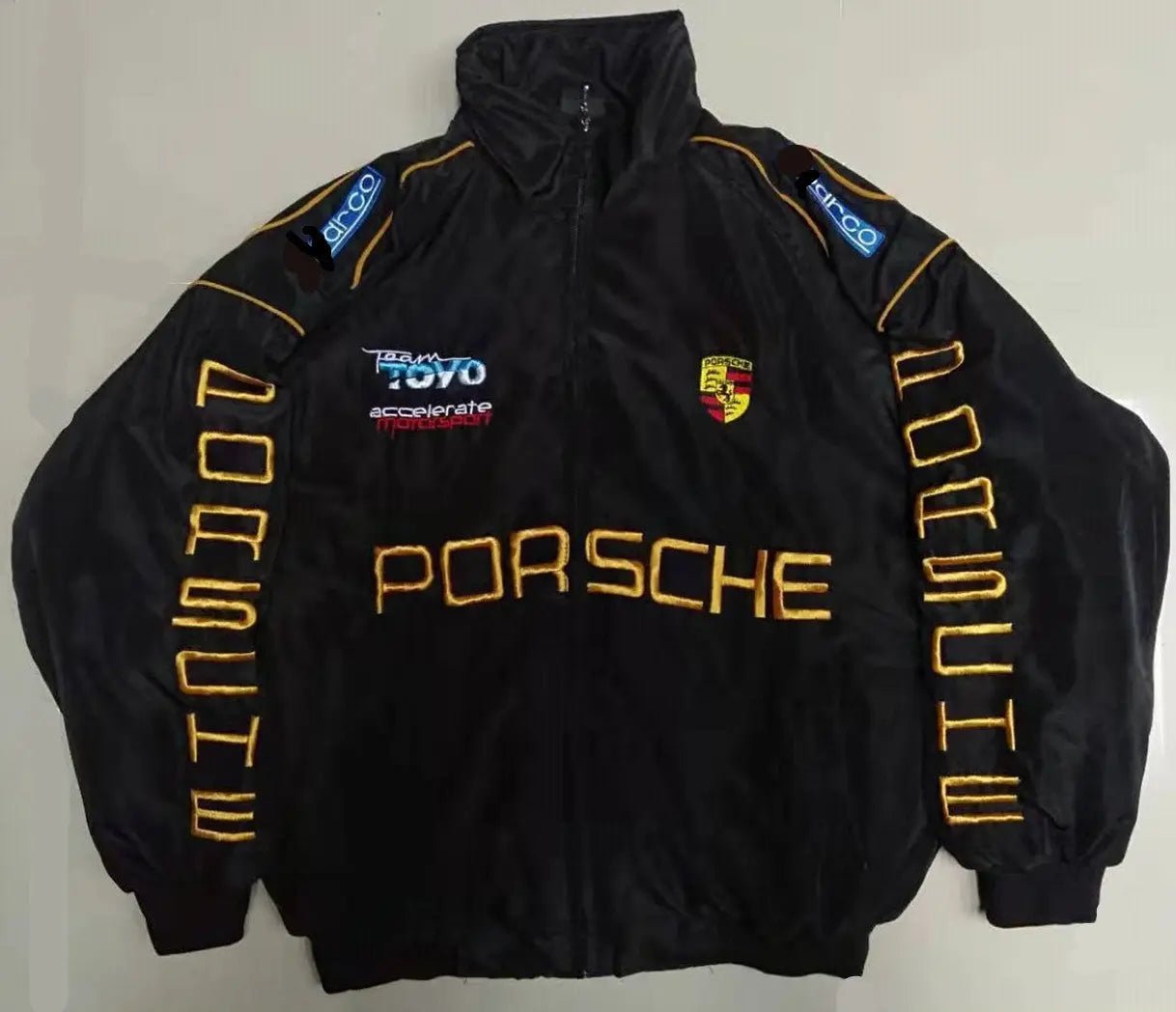 F1 Racing Jacket - Vintage Style Embroidered Outerwear - Blade & Thread