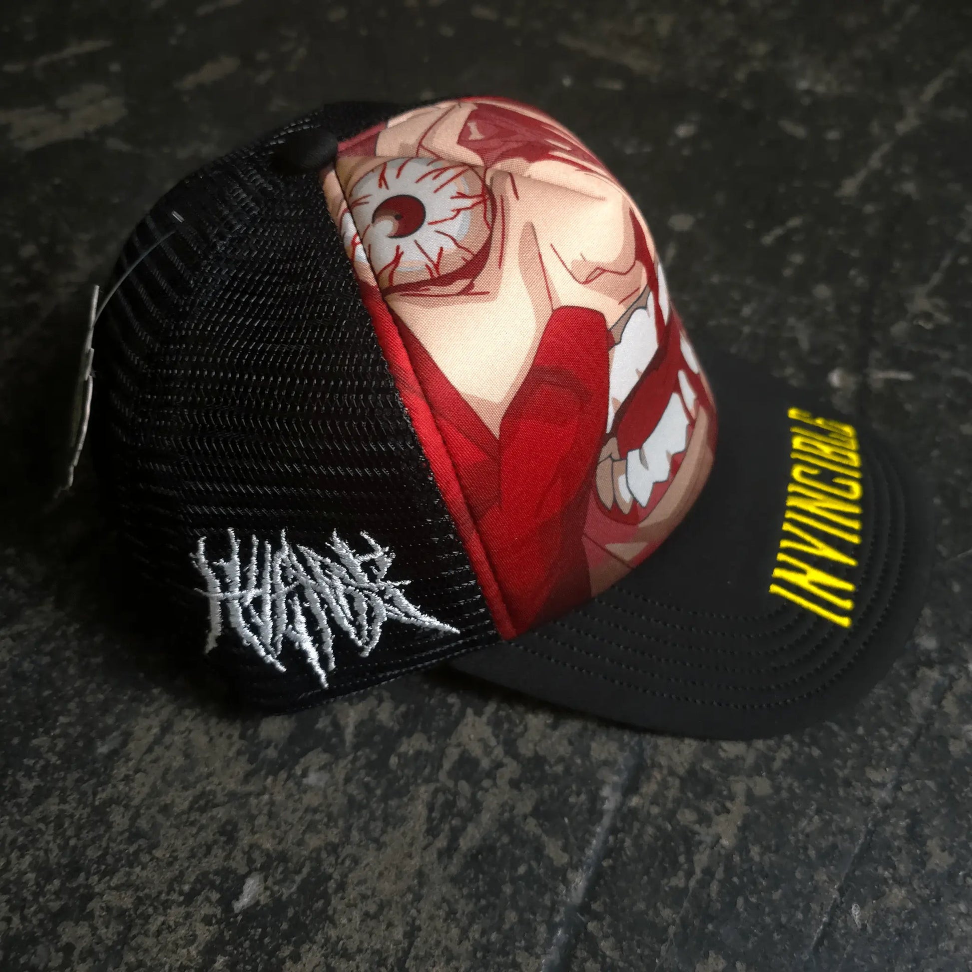 Face Smasher Trucker Hat Black - Blade & Thread