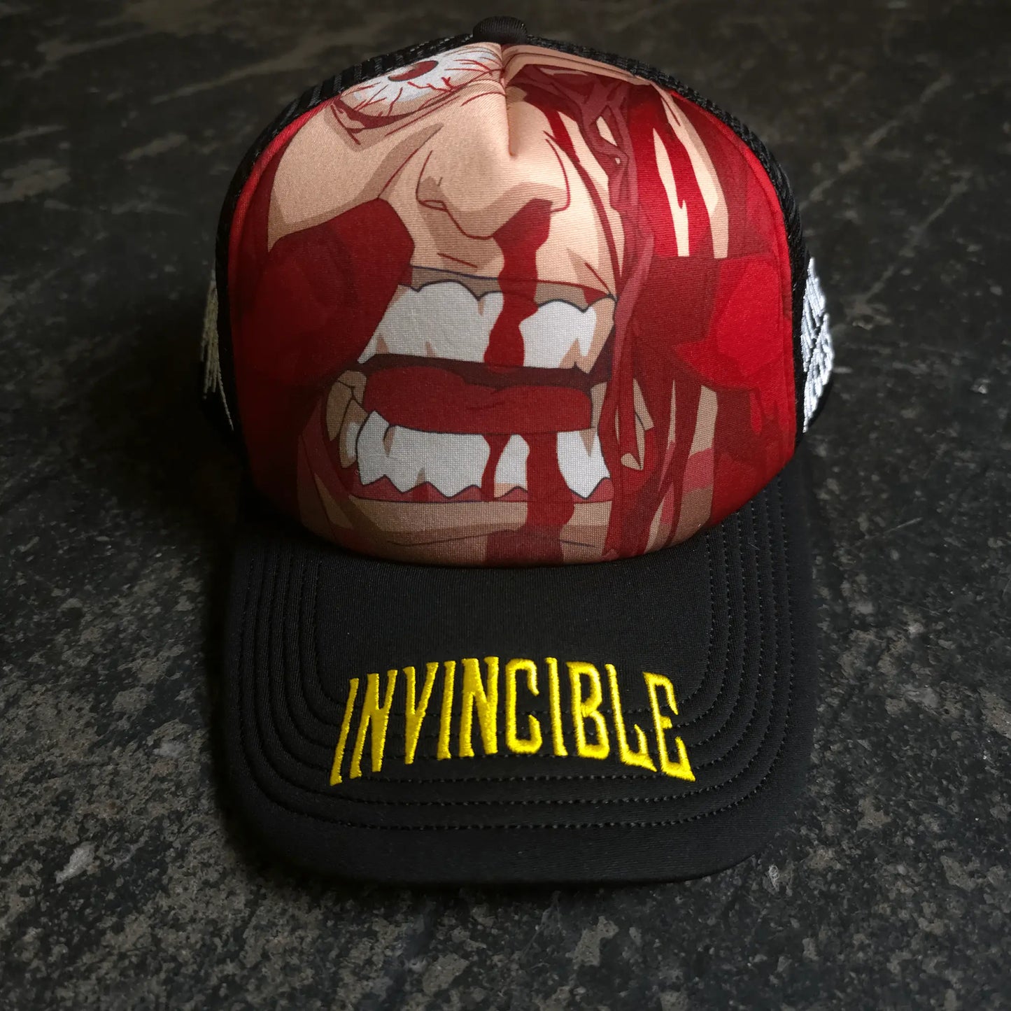 Face Smasher Trucker Hat Black - Blade & Thread