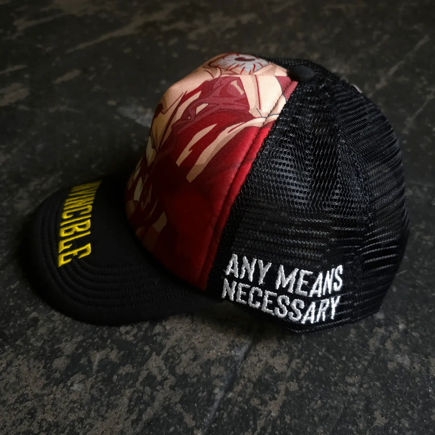Face Smasher Trucker Hat Black - Blade & Thread