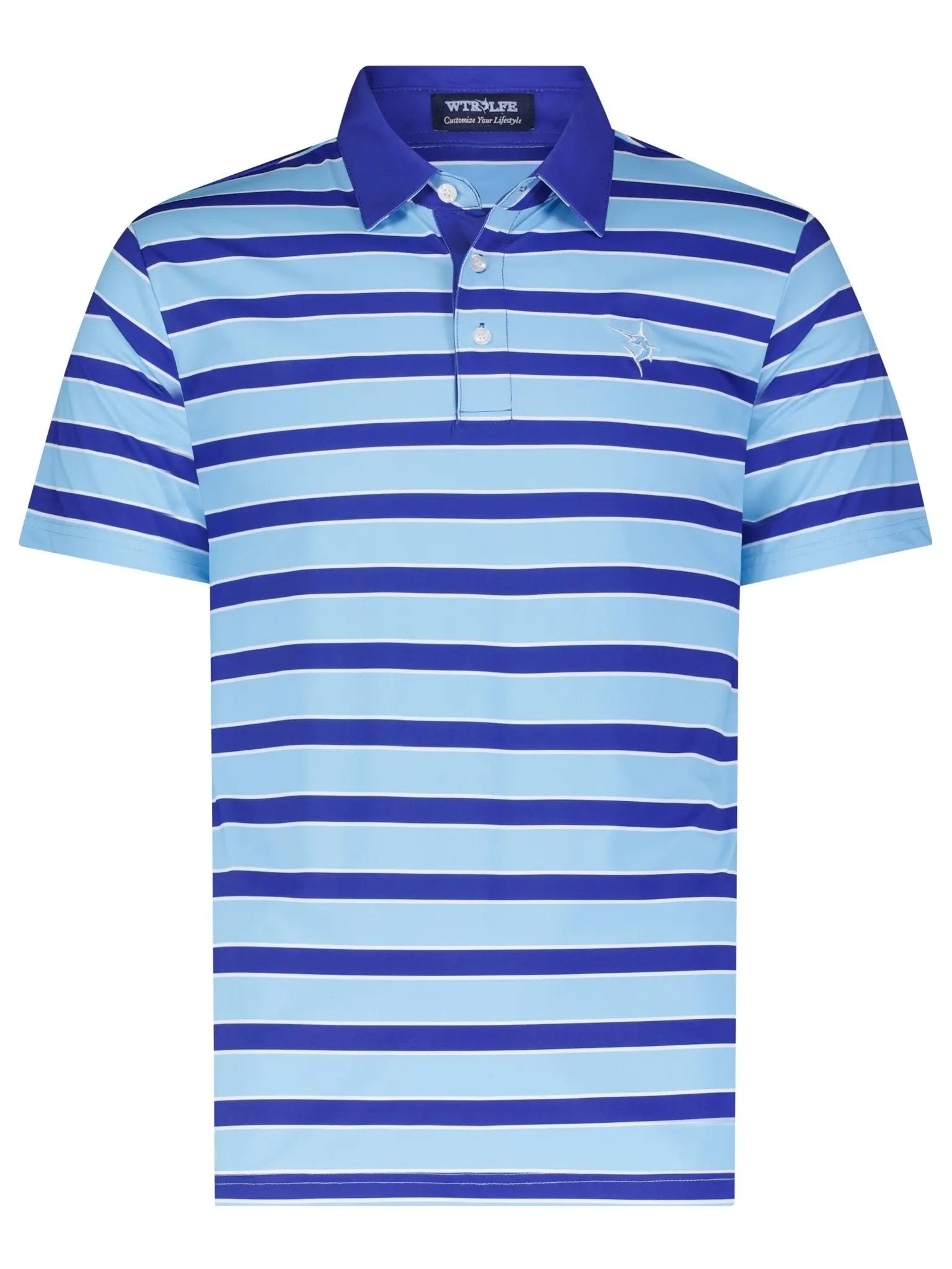 Fairway Striped Polo - Blade & Thread