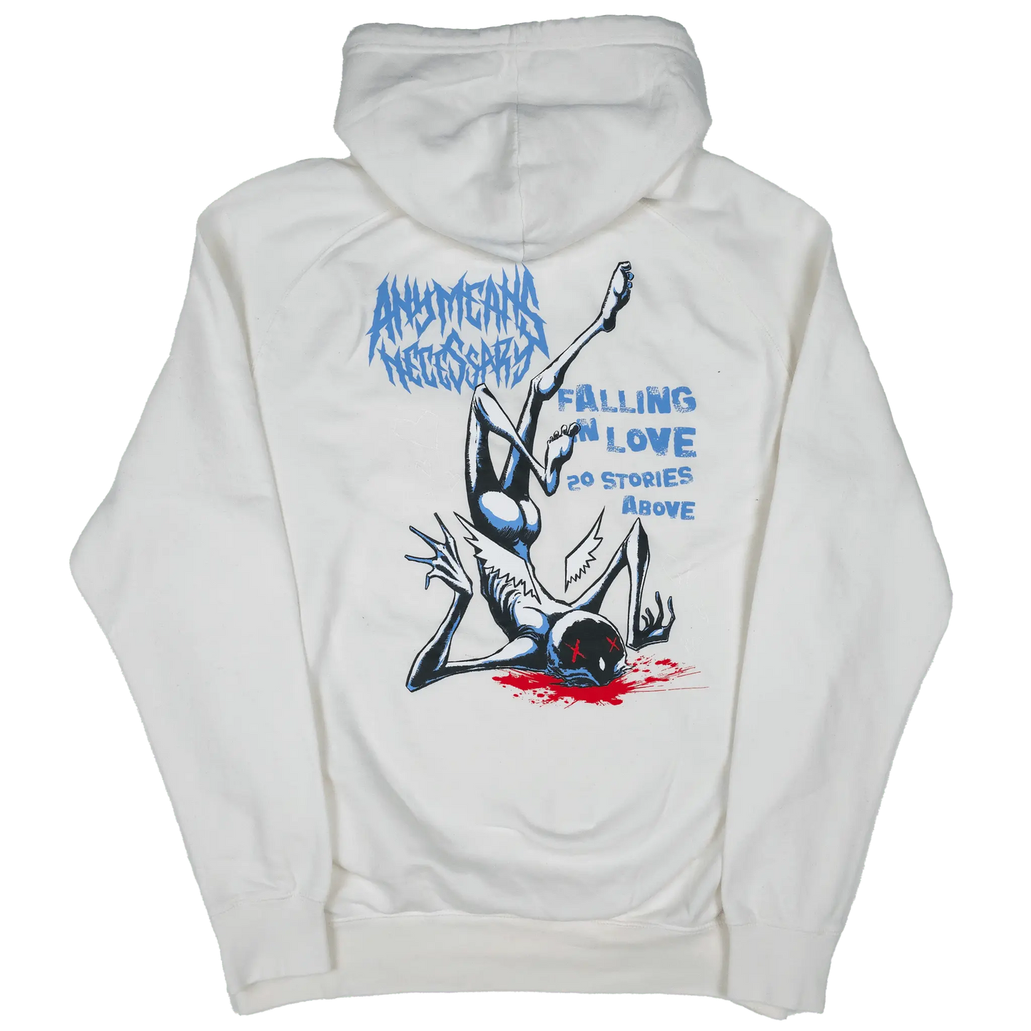 Falling in Love Pullover Hoodie Vintage White - Blade & Thread
