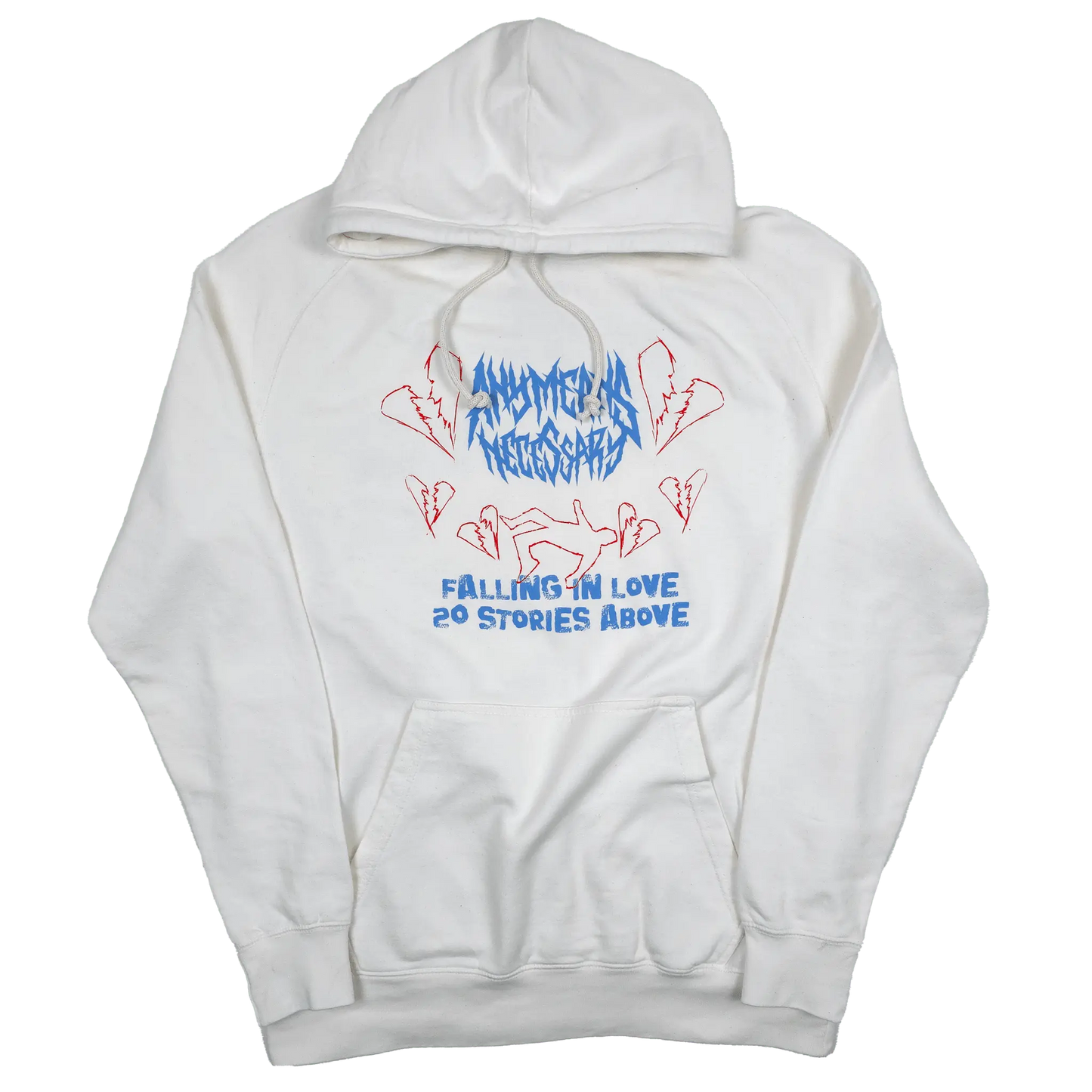 Falling in Love Pullover Hoodie Vintage White - Blade & Thread