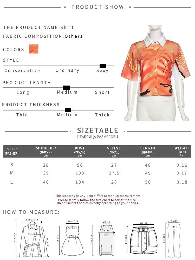 Fashion Casual Print Shirt Women Summer New 2022 Short Sleeve T Shirt Female Streetwear - Blade & Thread